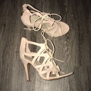 lace up heels